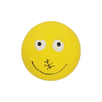 Sale Friendly Pet Hondenspeelgoed Bal 6 Cm Smiley Latex