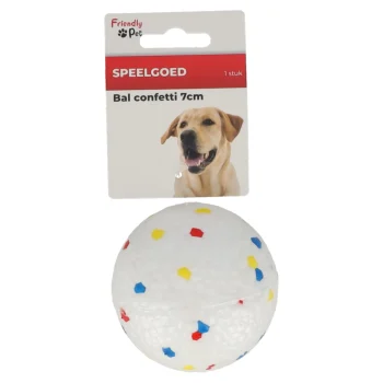 Hot Friendly Pet Hondenspeelgoed Bal Confetti 7cm