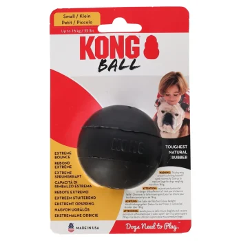 Outlet Kong Hondenspeelgoed Bal S Zwart
