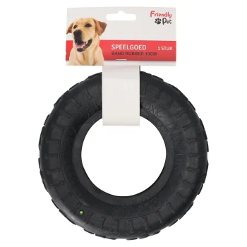 Outlet Friendly Pet Hondenspeelgoed Band Rubber 19cm