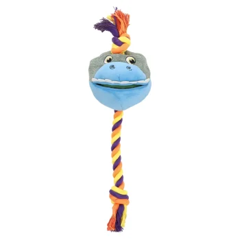 Clearance Friendly Pet Hondenspeelgoed Draak Met Touw TPR 36cm