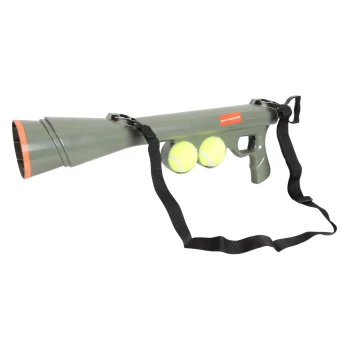 Hot Friendly Pet Hondenspeelgoed Geweer Tennisbal