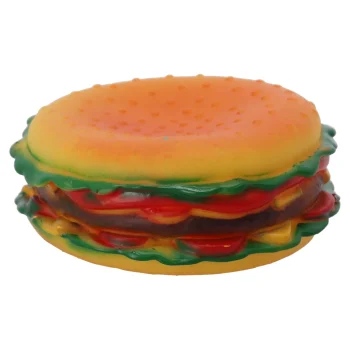 Fashion Friendly Pet Hondenspeelgoed Hamburger Groot 15cm
