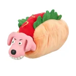 New Friendly Pet Hondenspeelgoed Hotdog Met Hond 27cm