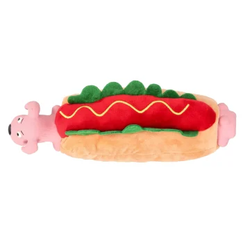 New Friendly Pet Hondenspeelgoed Hotdog Met Hond 27cm
