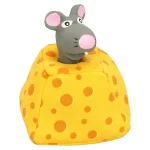 Clearance Friendly Pet Hondenspeelgoed Kaas Met Muis 13cm