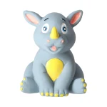 Clearance Friendly Pet Hondenspeelgoed Latex Neushoorn 9cm