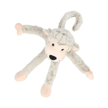 Clearance Friendly Pet Hondenspeelgoed Minka Aap Beige 23x12x40cm