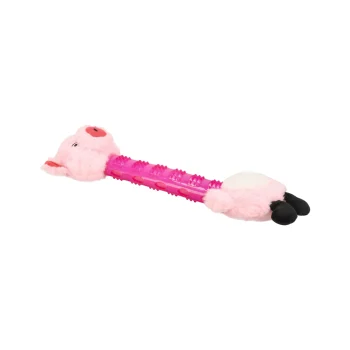 Clearance Friendly Pet Hondenspeelgoed Necki Varken Plush Roze 38x15x7cm