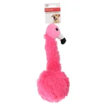 Online Friendly Pet Hondenspeelgoed Pluche Flamingo 29cm
