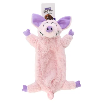 Hot Friendly Pet Hondenspeelgoed Pluche Varken 33cm