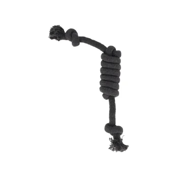 Best Friendly Pet Hondenspeelgoed Ringo Trektouw Twist Grijs 15mm 40cm
