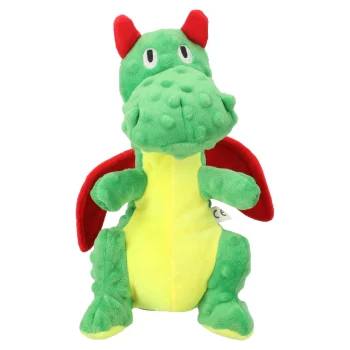 Discount Friendly Pet Hondenspeelgoed Riso Draak Groen 14x26x28cm