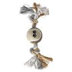 Hot Friendly Pet Hondenspeelgoed Touw 2 Knoop + Bal
