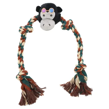 Discount Friendly Pet Hondenspeelgoed Touw Aap 90cm