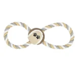 Clearance Friendly Pet Hondenspeelgoed Touw Met 2 Lus En Bal