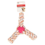 Clearance Friendly Pet Hondenspeelgoed Touw+bal Tpr 28cm