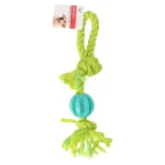 New Friendly Pet Hondenspeelgoed Touw+bal TPR Blauw