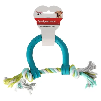 Sale Friendly Pet Hondenspeelgoed Trektouw Rubber 30cm