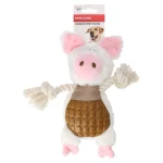 Sale Friendly Pet Hondenspeelgoed Varken TPR + Touw