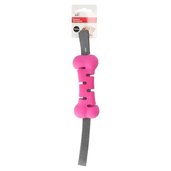 Online Friendly Pet Hondenspeelgoed Xila Foam Bot Fuchsia 37,5x6x4,5cm