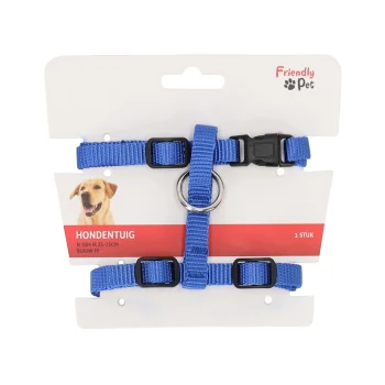 Online Friendly Pet Hondentuig H 10mm 25-35cm Blauw FP