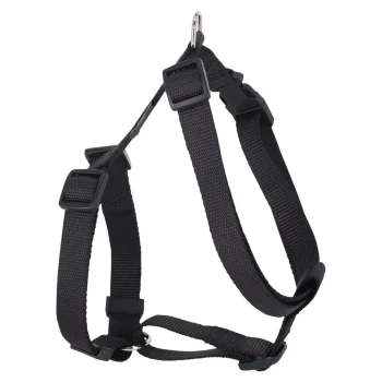 Clearance Karlie Flamingo Hondentuig Nylon Verstelbaar Zwart 40-65cm