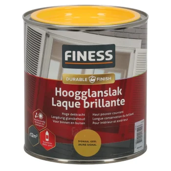 Sale Finess Hoogglans Signaal Geel 1423 750ml