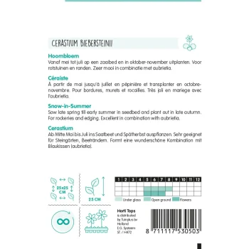 New Horti Tops Hoornbloem Wit