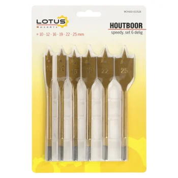 Best Lotus Houtboor Speedy Set 6-delig