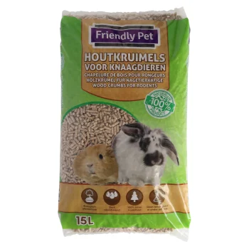 Fashion Friendly Pet Houtkorrel Kleindier 15L FP