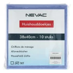 Sale Nevac Huishouddoek 38 X 40 Cm Blue 10st