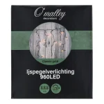 New O'malley Ijspegelverlichting 960 LED Classic Gold