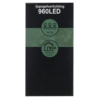 New O'malley Ijspegelverlichting 960 LED Classic Gold