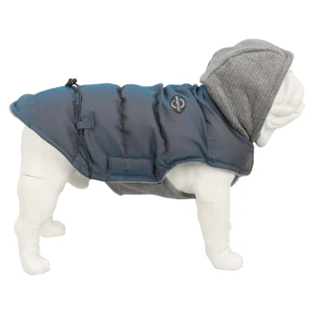 Fashion Friendly Pet Jas Hond Benji Blauw/grijs 25cm