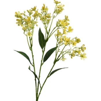 Outlet Decoris Jasmine Op Steel Geel 72 Cm