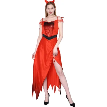 New Van Cranenbroek Jurk Duivel Rood S