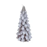 New Decoris Kaars Kerstboom Licht Bruin 20 Cm