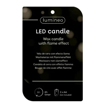 Online Lumineo Kaars Led Kerstboom Groen 13 Cm