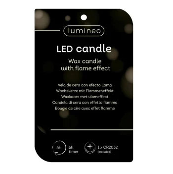 Online Lumineo Kaars Led Kerstboom Wit 10 Cm
