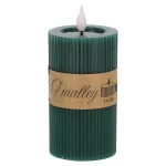 Hot O'malley Kaars Rib Melt LED 7 X 12 Cm D.groen