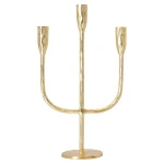 New O'malley Kaarshouder Diner 3arm Goud 39 Cm