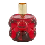 Sale Natural Collections Kaarshouder Glas Rood 8 X 10 Cm
