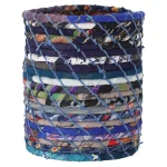 Online Katoenen Mand 20 X 25 Cm - 2 Assorti