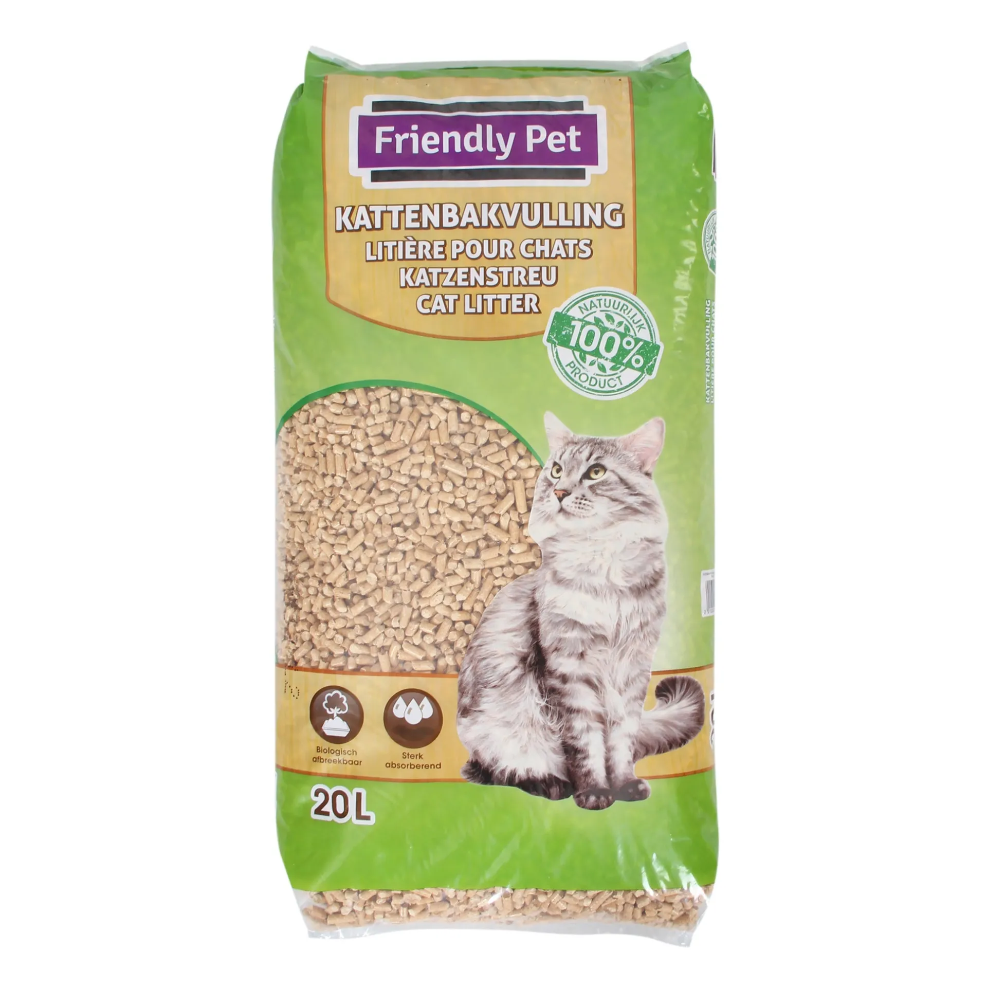 kattenbakvulling-houtkorrel-20-DsKeNkmu-0.webp Sale Friendly Pet Kattenbakvulling Houtkorrel 20L