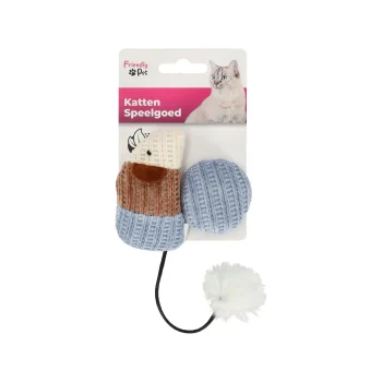 Clearance Friendly Pet Kattenspeeltje Blaro Muis+bal Blauw FP