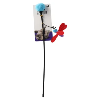 Outlet Friendly Pet Kattenspeeltje Hengel + Vlinder