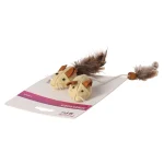 New Friendly Pet Kattenspeeltje Muis + Veer Eco FP