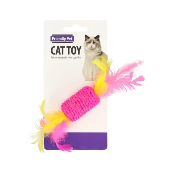 Fashion Friendly Pet Kattenspeeltje Rol+pluim Shuka