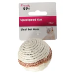 Clearance Friendly Pet Kattenspeeltje Sisal Bal 6cm FP
